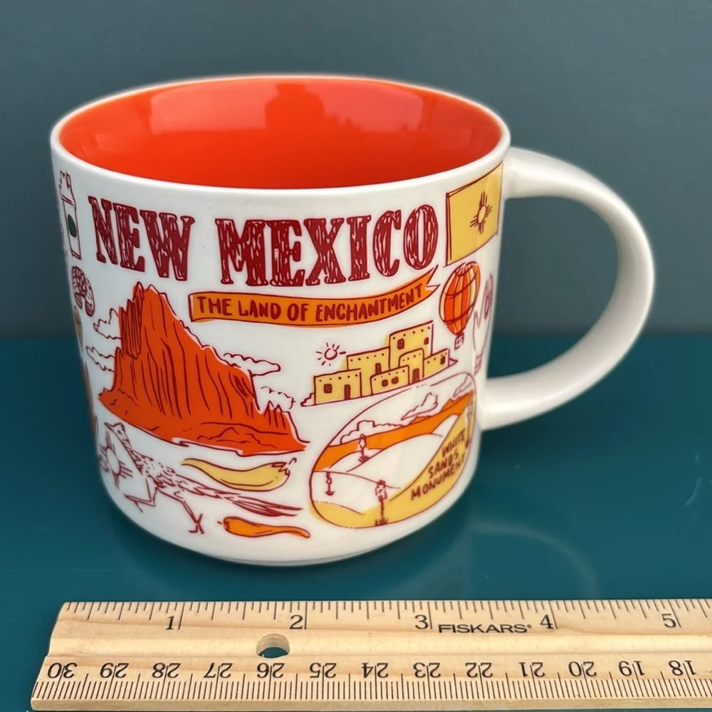 Starbucks 2018 New Mexico Been There Series Ceramic Coffee Mug